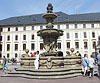 Пражский град, фонтан,  2005г.